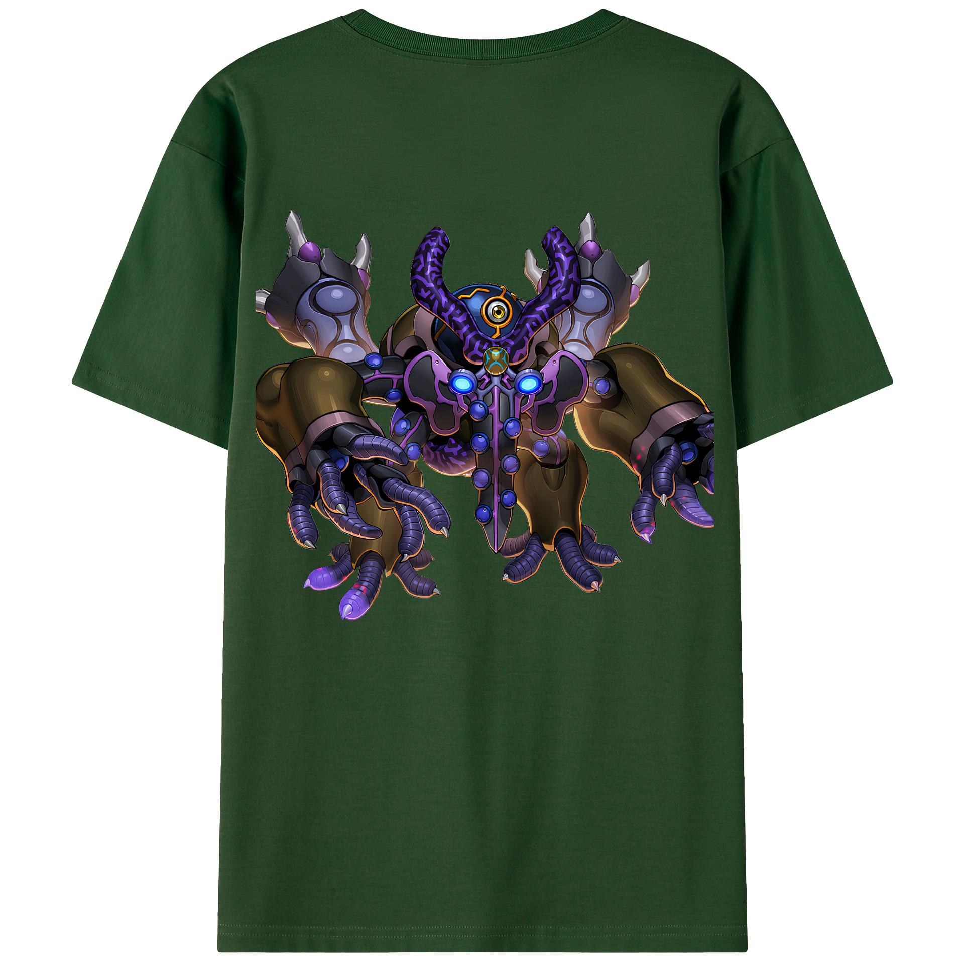（画像用） 遊☆戯☆王 Yu-Gi-Oh! 綿100％半袖Tシャツ（背面プリント）